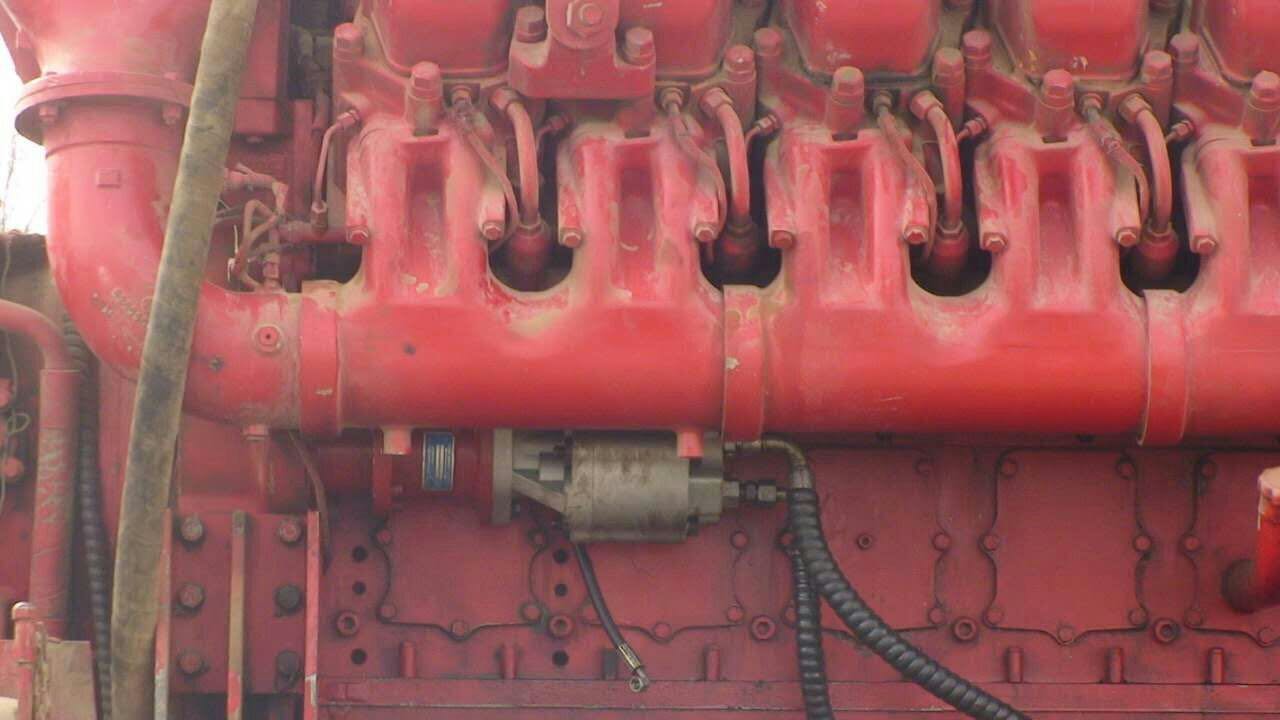 mtu 16V4000單液壓啟動馬達(dá)總成